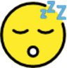 sleeping face emoji