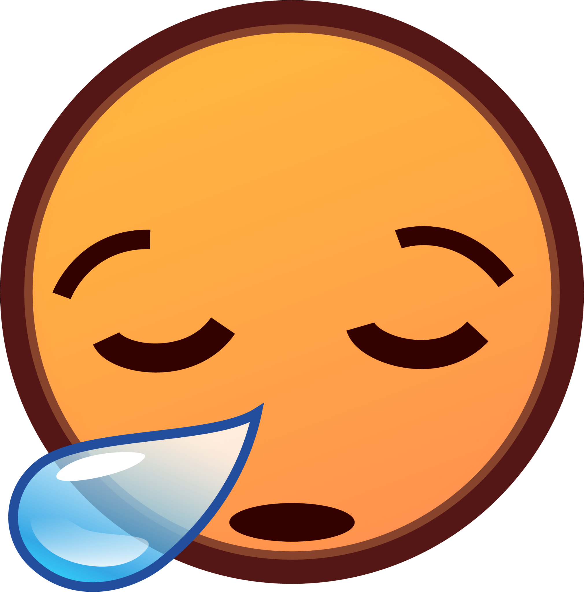 sleepy emoji