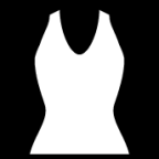 sleeveless top icon