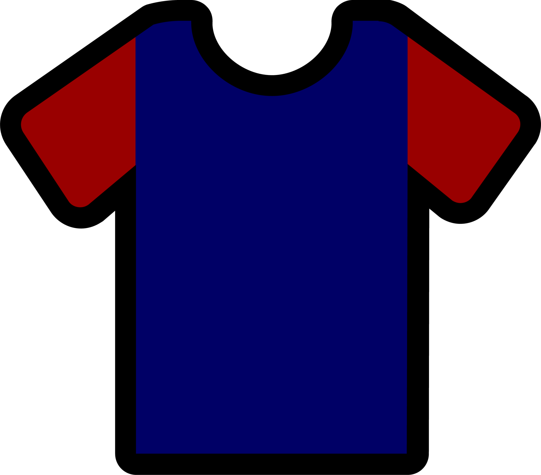 sleeves navy maroon icon