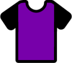 sleeves purple black icon