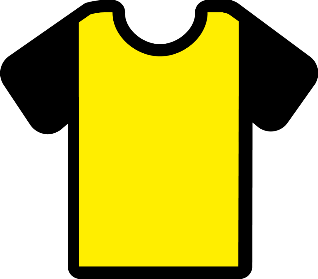 sleeves yellow black icon