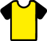 sleeves yellow black icon