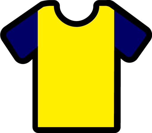 sleeves yellow navy icon