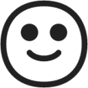 slightly smiling face emoji