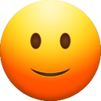 Slightly Smiling Face emoji