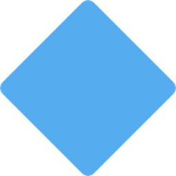 blue diamond shape clip art