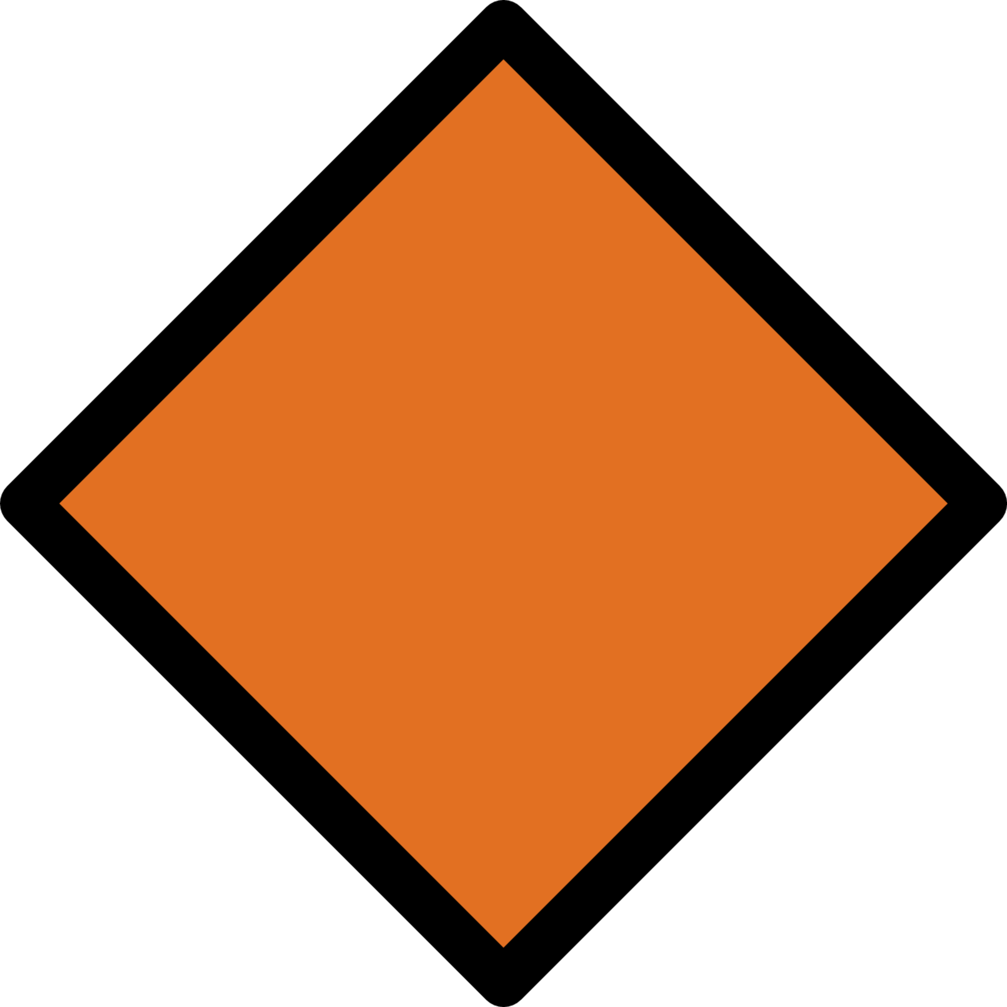 small orange diamond emoji