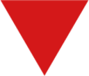 small red triangle down emoji