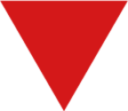 small red triangle down emoji