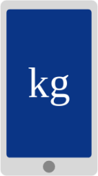 smart phone kg icon