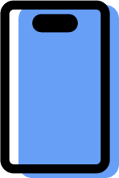 smartphone cutout icon