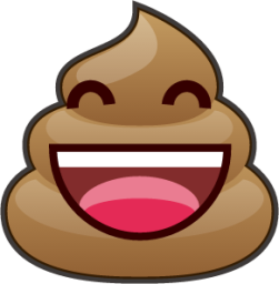 smile (poop) emoji