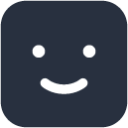 smile rectangle icon