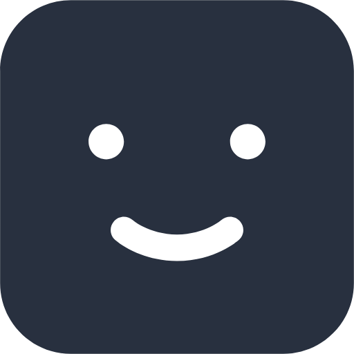 smile rectangle icon
