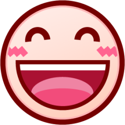 smile (white) emoji