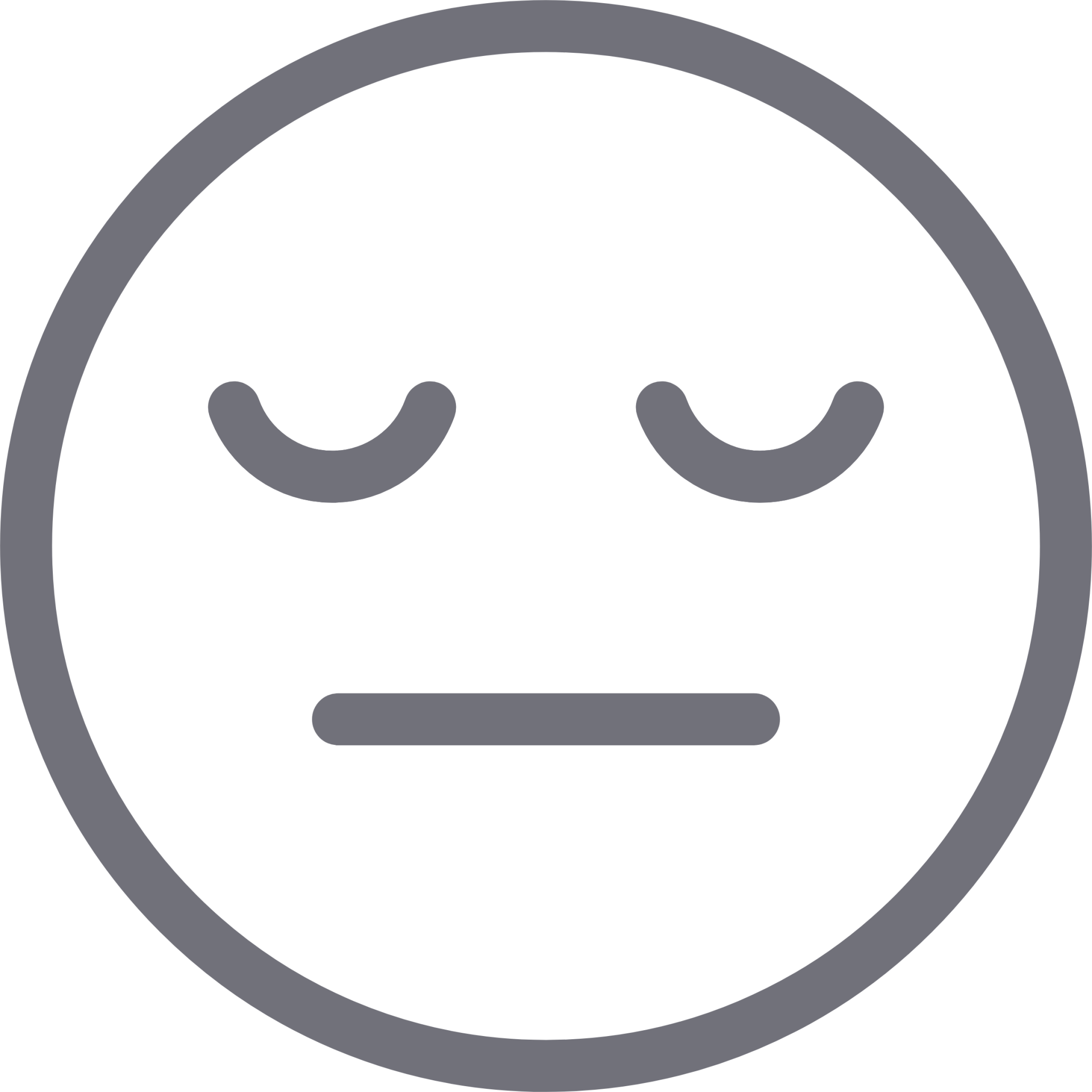 smiley neutral icon