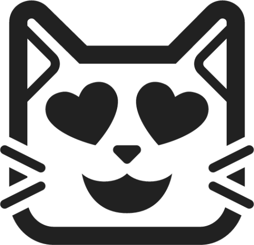 black cat Emoji - Download for free – Iconduck