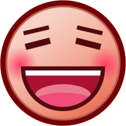 smiling face (plain) emoji