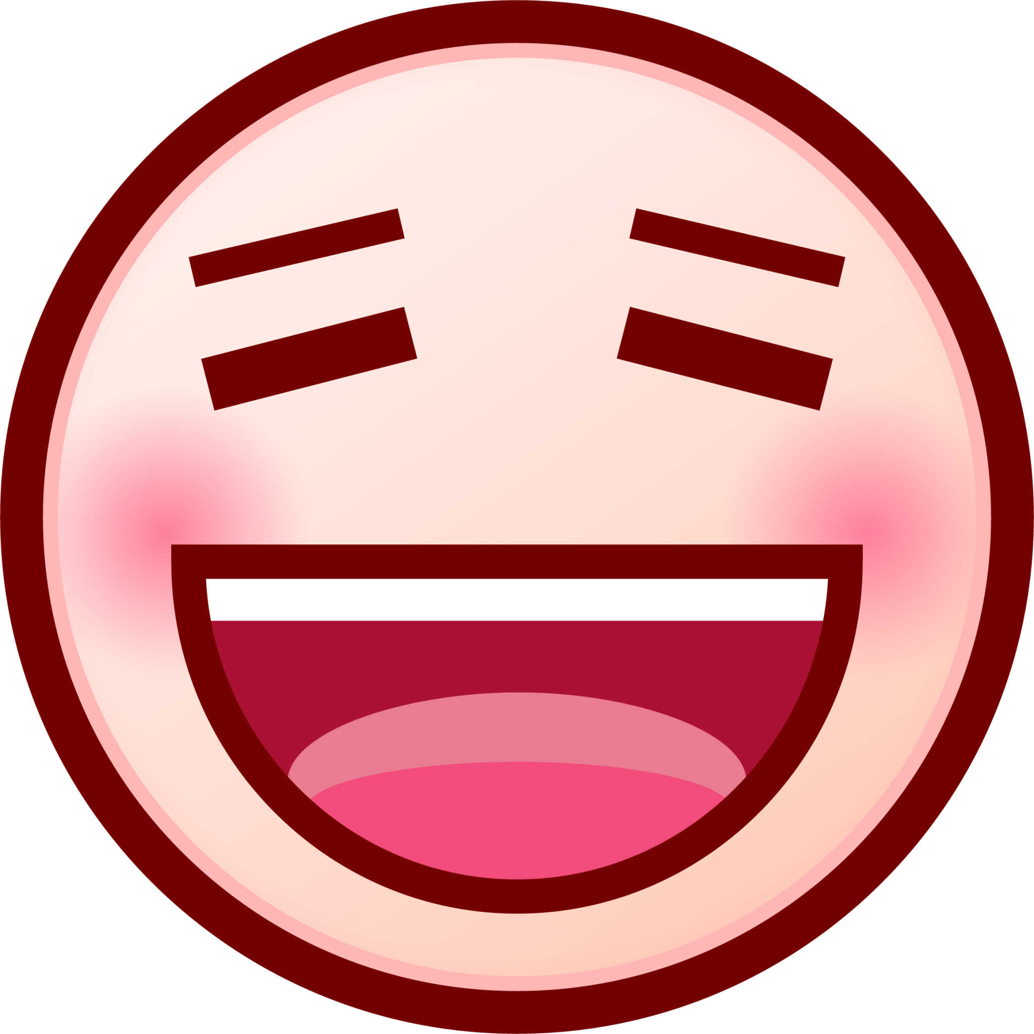 smiling face (white) emoji