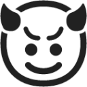 smiling face with horns emoji