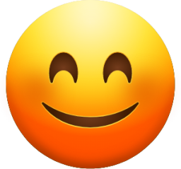Smiling Face with Smiling Eyes emoji