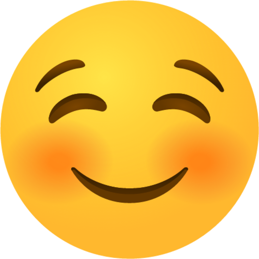 Smiling face with smiling eyes emoji emoji
