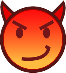 smiling imp emoji