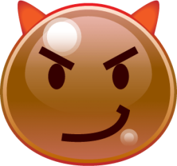 smiling imp (slime) emoji