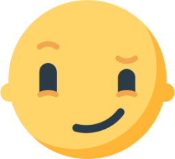 smirking face emoji