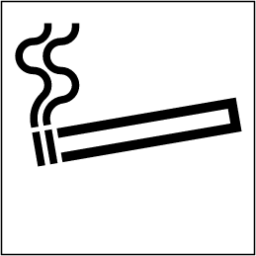 smoking area icon