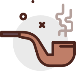 smoking pipe icon