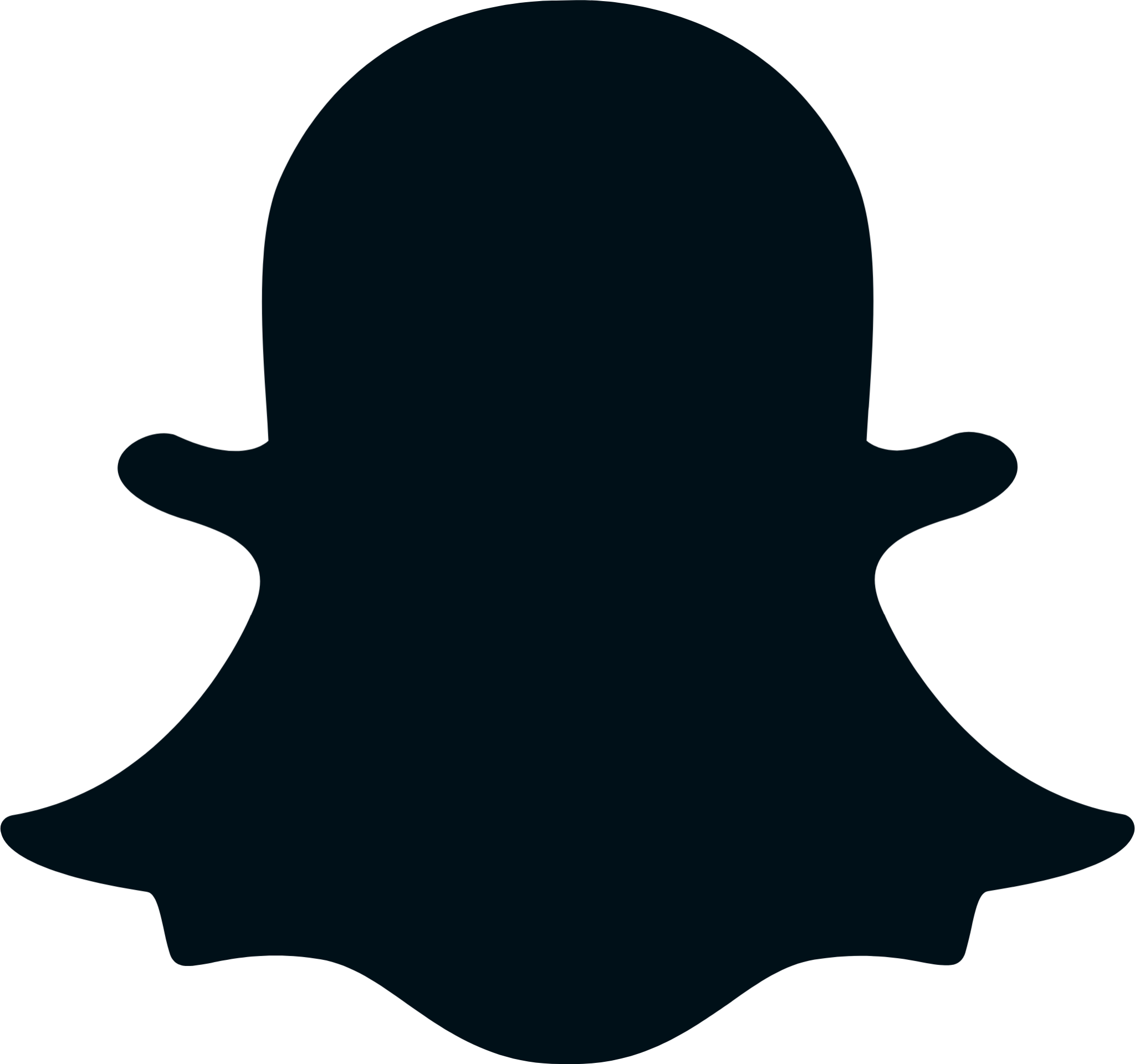 snapchat fill icon