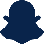 snapchat fill logo icon