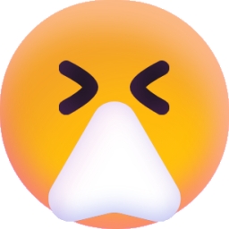 Sneezing Face emoji