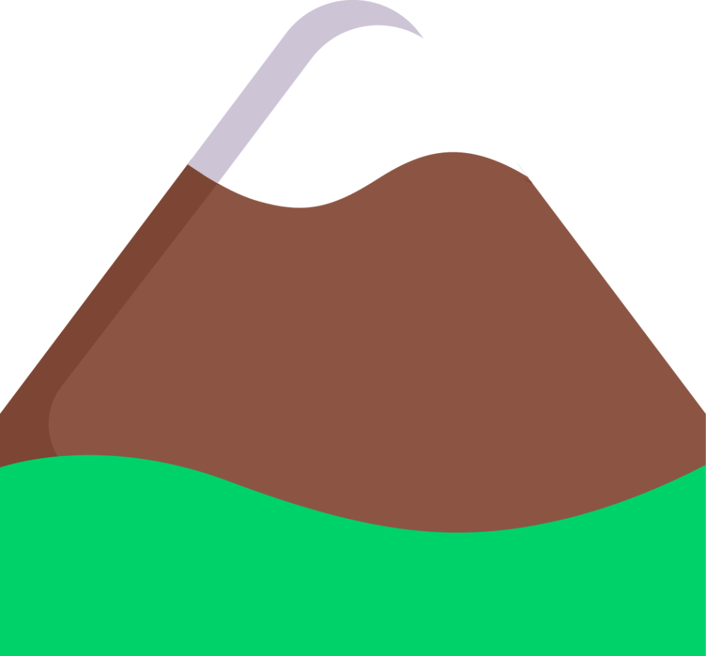 snow capped mountain emoji
