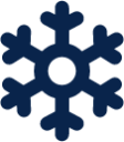 snow line weather icon
