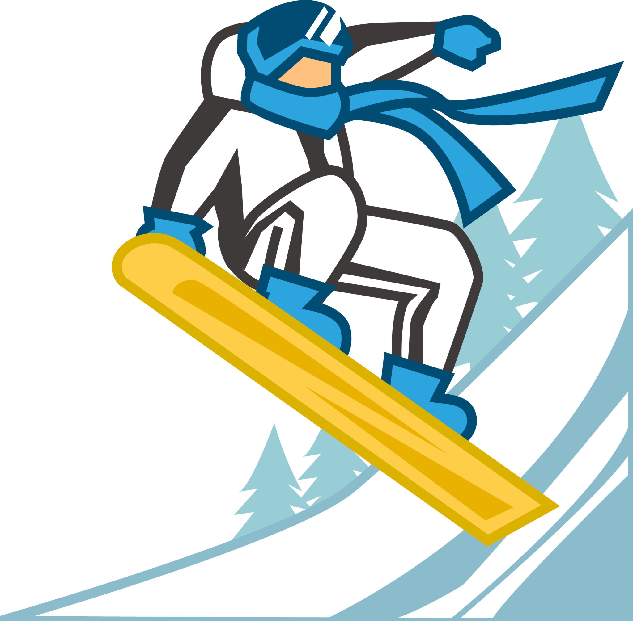 snowboarder (plain) emoji