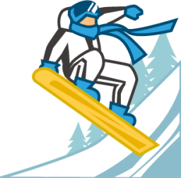snowboarder (plain) emoji