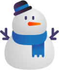 snowman without snow emoji