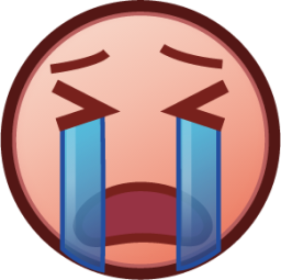 sob (plain) emoji