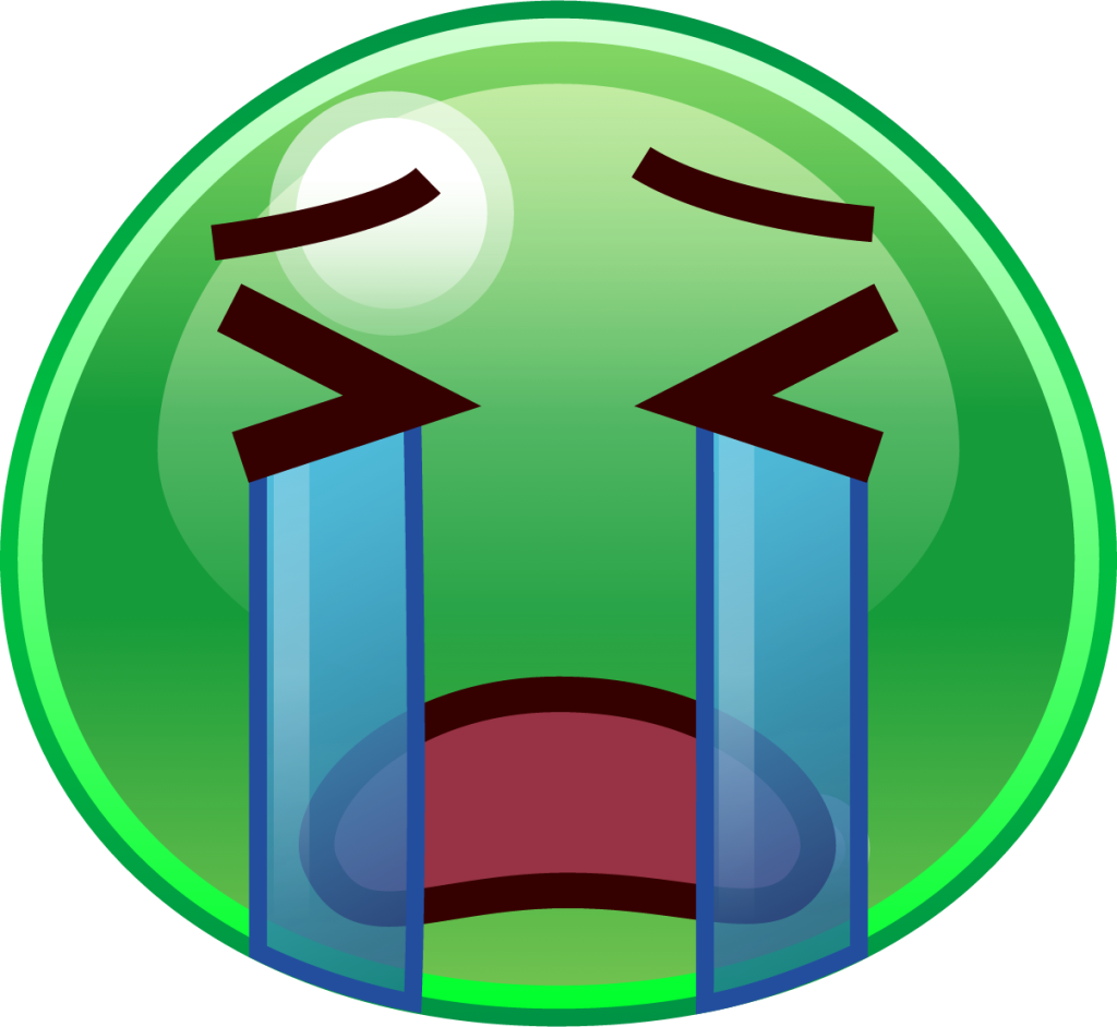 sob (slime) emoji