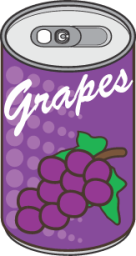 soda can grape icon