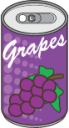 soda can grape icon