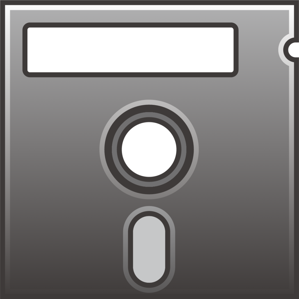 soft shell floppy disk emoji