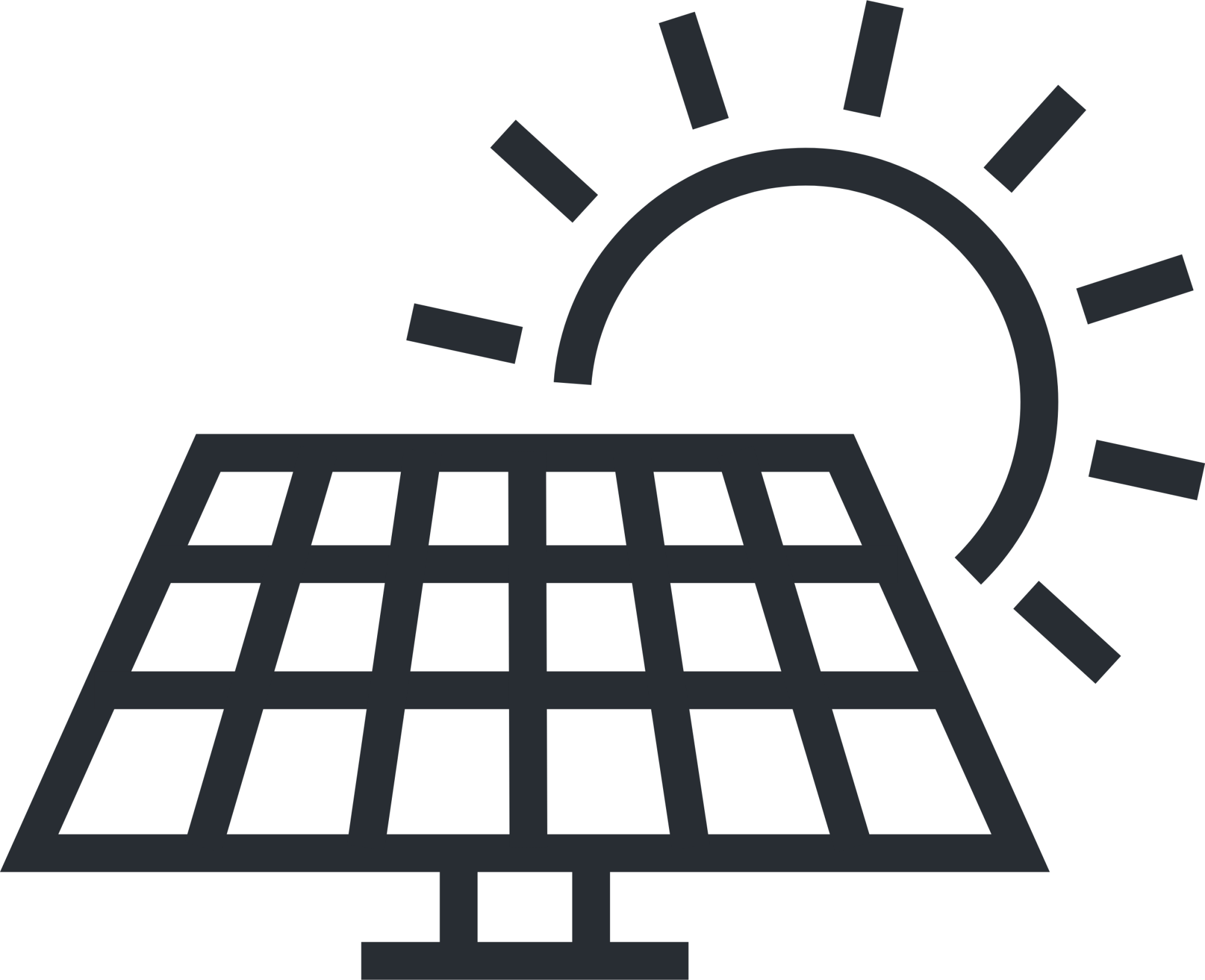 solar panel symbol