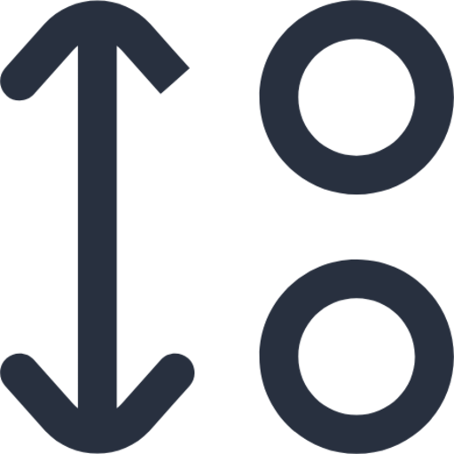 sort circle icon