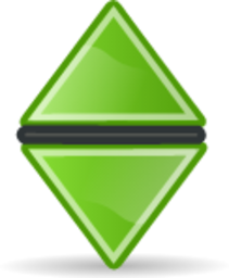 sort neutral green icon