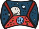 space cockpit icon