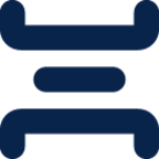 spacing vertical fill editor icon